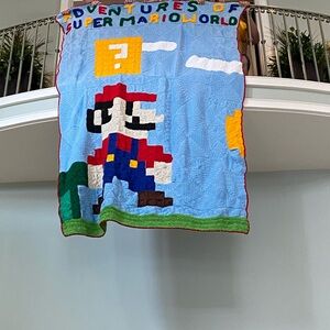 King Size Mario Blanket